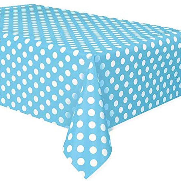 Disposable Polka Dot Tablecloth for Birthday Party - Rectangular PE Plastic 137x183 cm
Disposable Polka Dot Tablecloth for Birthday Party - Rectangular PE Plastic 137x183 cm