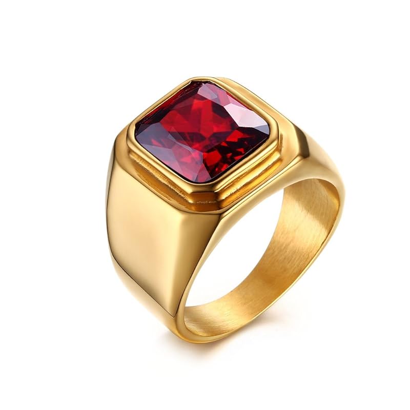 Rockyu accessories ring stainless signet ring men s Popularity gold ring No. 17
Rockyu accessories ring stainless signet ring men s Popularity gold ring No. 17