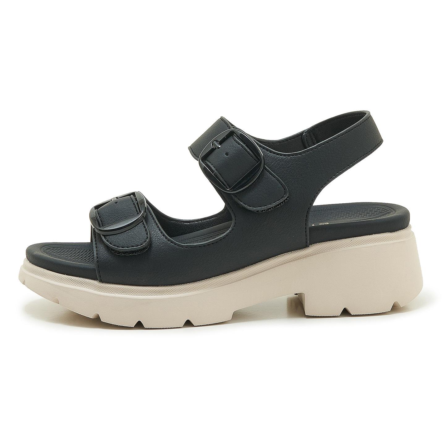 Summer Fashion 2026 Women Round Toe Buckle Strap Plus Size Shoes for Women 35-41 Platform Wedge Sandals Non-slip Beach Shoes 41 чорний
Summer Fashion 2026 Women Round Toe Buckle Strap Plus Size Shoes for Women 35-41 Platform Wedge Sandals Non-slip Beach Shoes 41 чорний