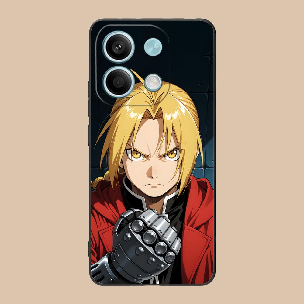 Fullmetal Edward Elric Phone Case for POCO M7 M6 M5 M4 M3 X7 X6 X5 X4 X3 Pro GT 5G Soft TPU Shockproof Cover Poco X3 GT
Fullmetal Edward Elric Phone Case for POCO M7 M6 M5 M4 M3 X7 X6 X5 X4 X3 Pro GT 5G Soft TPU Shockproof Cover Poco X3 GT