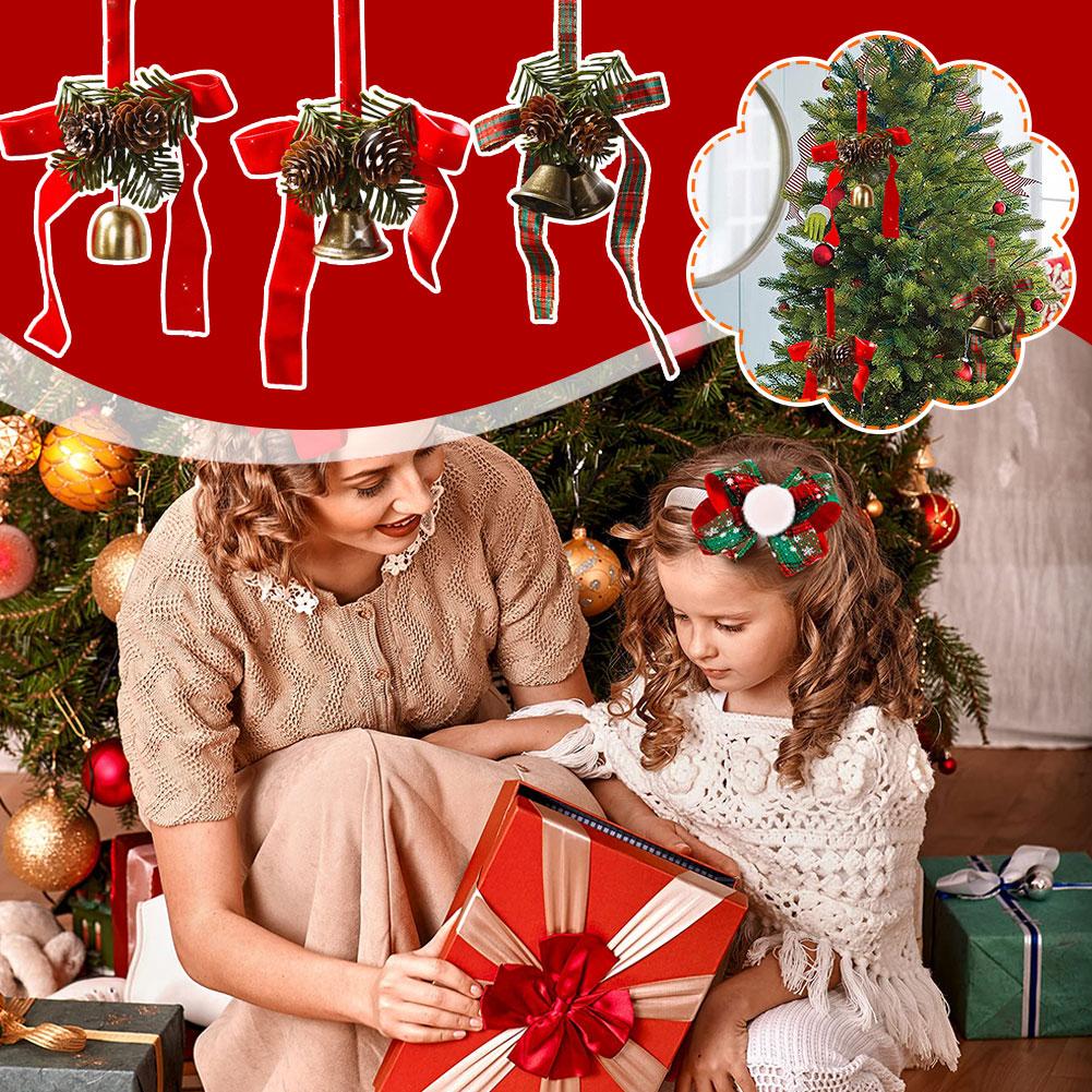 Christmas Bells Decorative Artificial Pine Cone Red Tree Xmas Bells Bells Noel Hanging Leaves N V4F1 2-1pcs
Christmas Bells Decorative Artificial Pine Cone Red Tree Xmas Bells Bells Noel Hanging Leaves N V4F1 2-1pcs