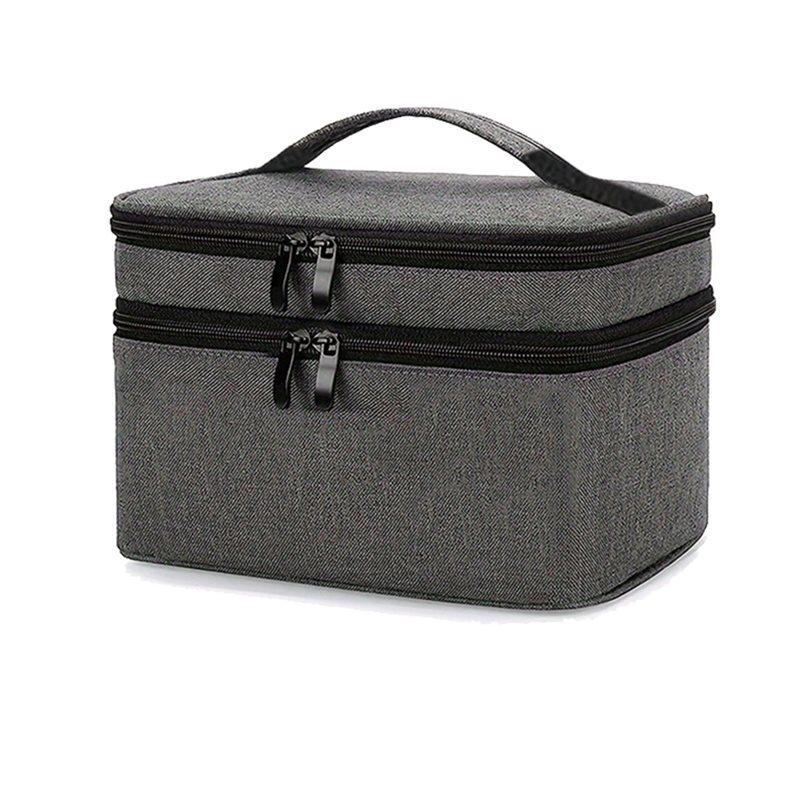 CYCLI-Medicine Storage Bag, Double Layers Pill Bottle Organizer Adjustable Divider- Empty& Medication Travel Carry Case серый
CYCLI-Medicine Storage Bag, Double Layers Pill Bottle Organizer Adjustable Divider- Empty& Medication Travel Carry Case серый