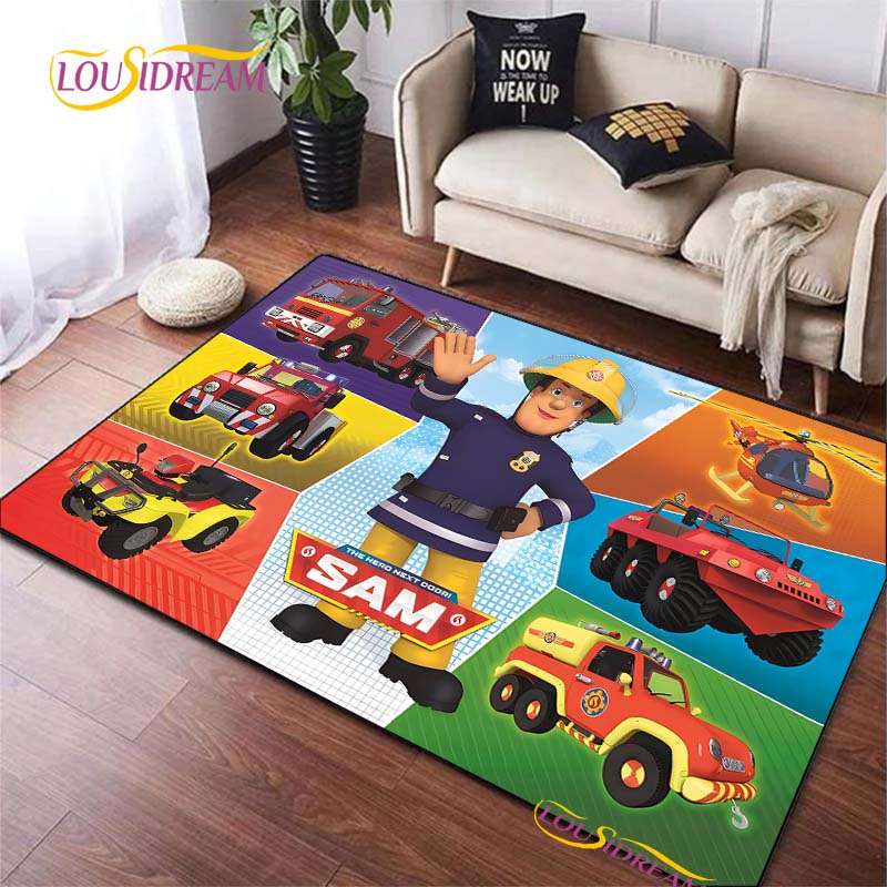 Fireman Sam British Classic Animated Carpet for Living Room Bedroom Area Rugs Kitchen Door Kids un-slip floor Mats birthday gift 40x60cm
Fireman Sam British Classic Animated Carpet for Living Room Bedroom Area Rugs Kitchen Door Kids un-slip floor Mats birthday gift 40x60cm