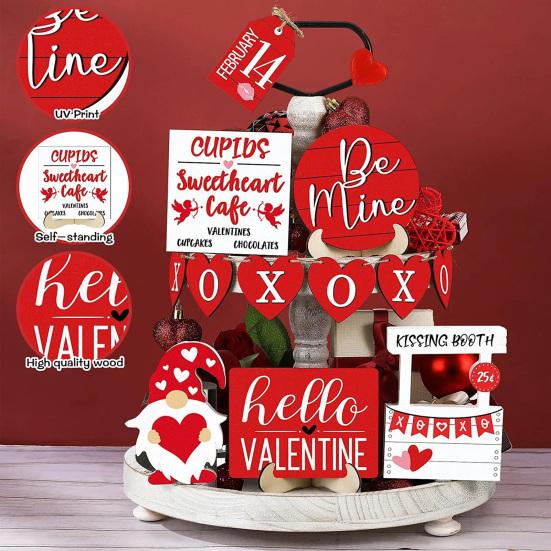 Valentine s Day Tiered Tray Decor Farmhouse Gnome Heart Wooden Sign Rustic Tabletop Sets
Valentine s Day Tiered Tray Decor Farmhouse Gnome Heart Wooden Sign Rustic Tabletop Sets