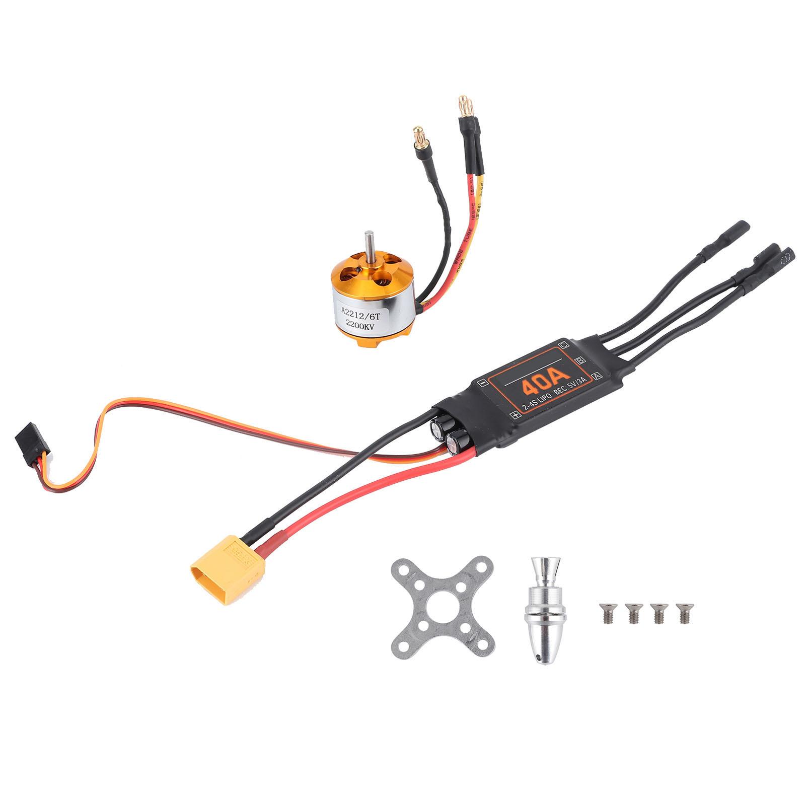 2212 KV2200 Двигун 40A Безщітковий ESC XT60 RC Motor ESC Набір для безпілотного вертольота FPV
2212 KV2200 Двигун 40A Безщітковий ESC XT60 RC Motor ESC Набір для безпілотного вертольота FPV