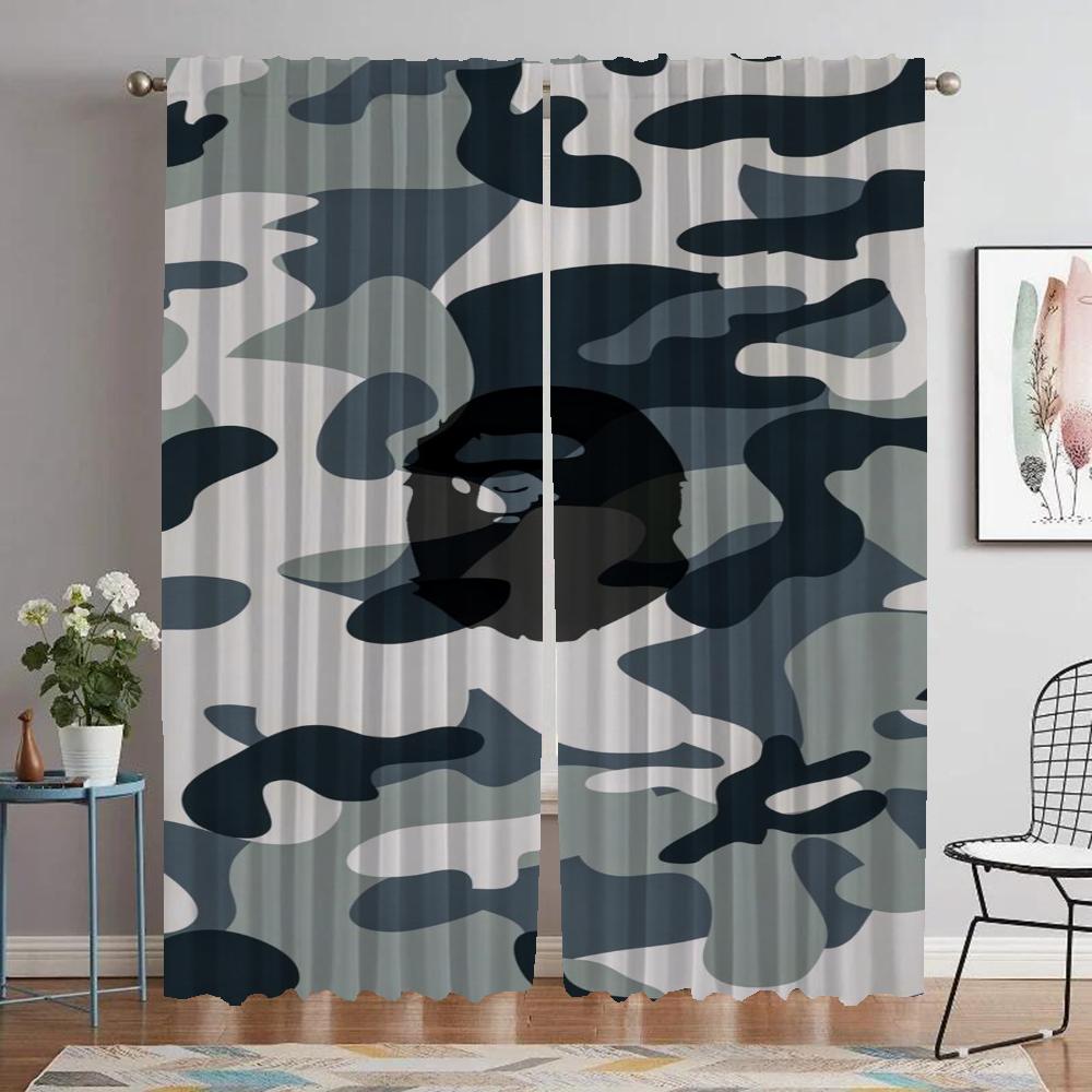 Modern Living Room Curtains 2 Pieces Bapes Window Curtain Partition Curtains for Bedroom Shades Halloween Decoration Kitchen W50xH70cmx2pcs-CL
Modern Living Room Curtains 2 Pieces Bapes Window Curtain Partition Curtains for Bedroom Shades Halloween Decoration Kitchen W50xH70cmx2pcs-CL