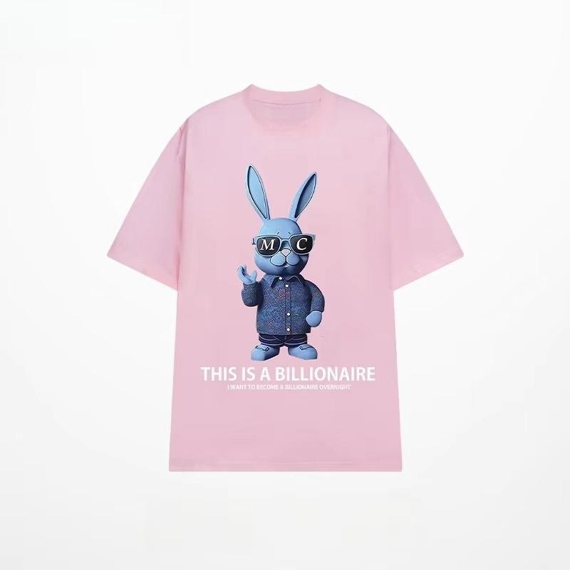 2025 New Cartoon Foreign Style Rabbit Printing Short-sleeved T-shirt Summer Men and Women Couples T-shirt Trendy Loose Top 4XL
2025 New Cartoon Foreign Style Rabbit Printing Short-sleeved T-shirt Summer Men and Women Couples T-shirt Trendy Loose Top 4XL