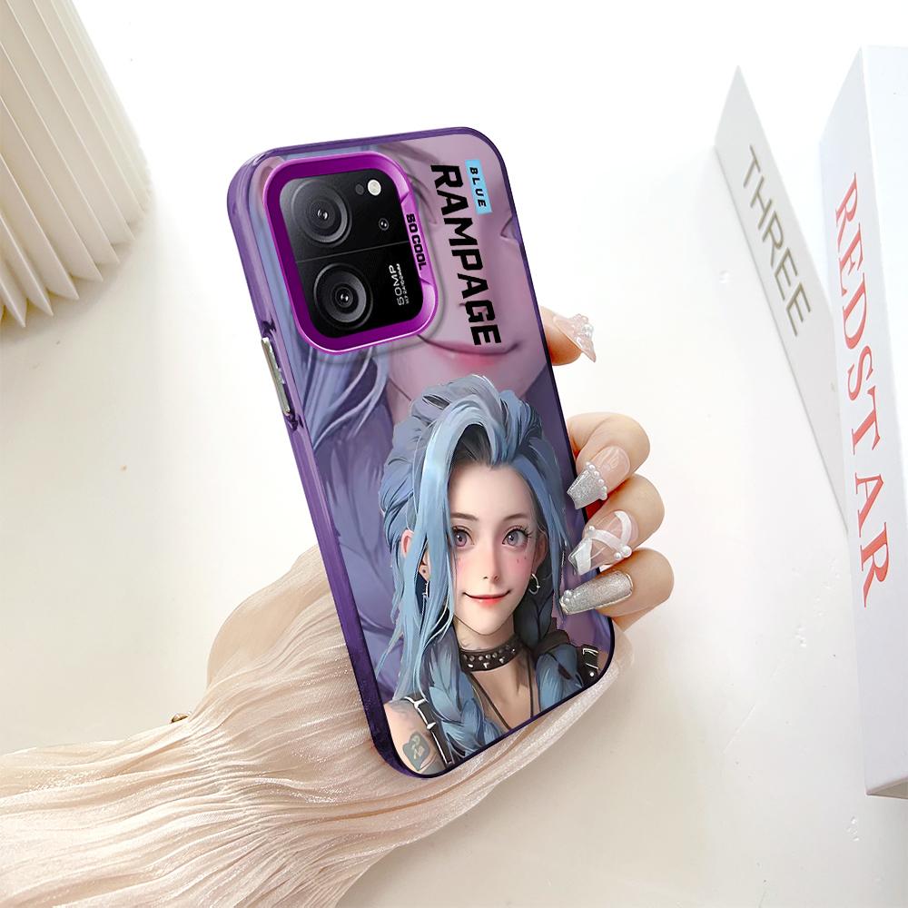 Раскрашенный узор, разноцветный, серебристый, двусторонний твердый корпус, противоударный чехол для телефона с защитой от падения, Xiaomi Redmi Poco Xiaomi Poco C75 темно-фиолетового
Раскрашенный узор, разноцветный, серебристый, двусторонний твердый корпус, противоударный чехол для телефона с защитой от падения, Xiaomi Redmi Poco Xiaomi Poco C75 темно-фиолетового