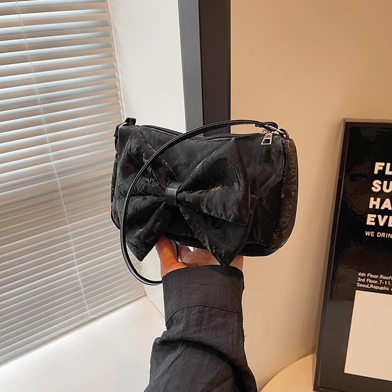 Сумка через плечо из ткани с бантом, сумка на плечо для женщин и мам, новая, самая низкая цена, экономичная, однотонная, модная