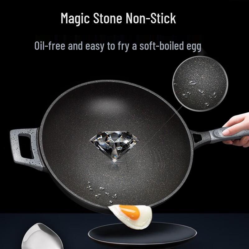 ASD Titanium Magic Stone Non-Stick Wok
ASD Titanium Magic Stone Non-Stick Wok