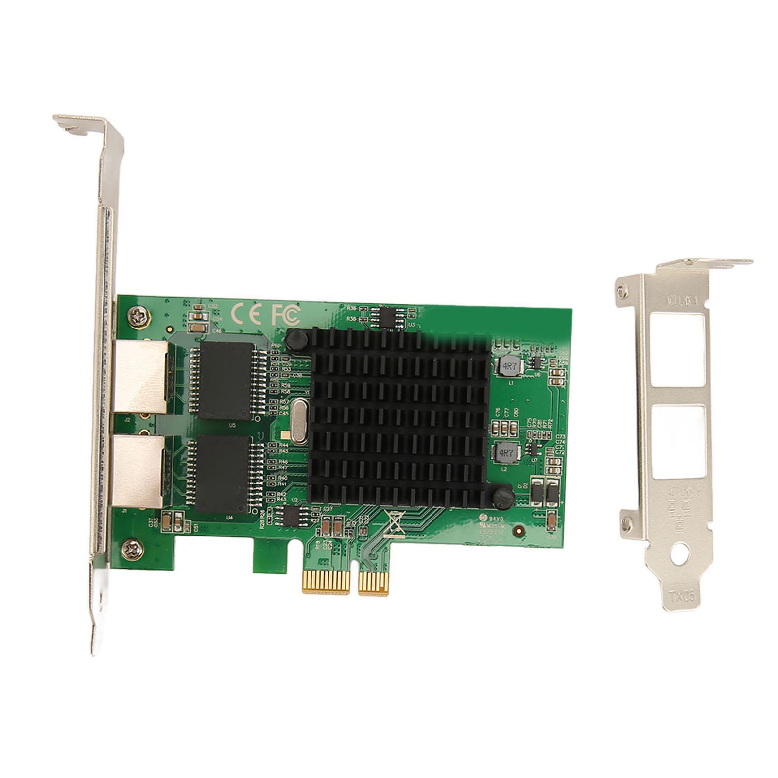 Dual Port PCIe Gigabit Network Card TXA020 82576 Chip Stable Gigabit Ethernet Card for Desktop
Dual Port PCIe Gigabit Network Card TXA020 82576 Chip Stable Gigabit Ethernet Card for Desktop