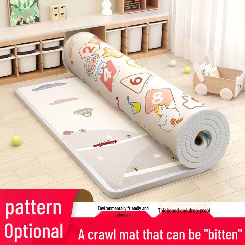 Thickened Odorless Foam Baby Crawling Mat - Foldable, Insulating & Splicing for Living Room 1cm: 1.2m x 1.8m
Thickened Odorless Foam Baby Crawling Mat - Foldable, Insulating & Splicing for Living Room 1cm: 1.2m x 1.8m