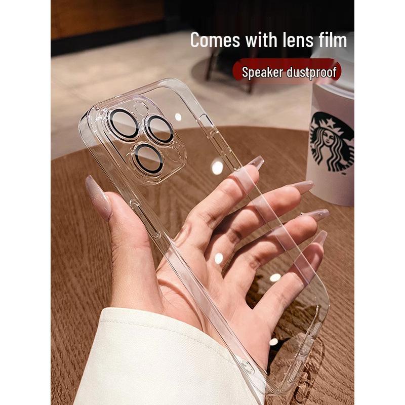 Apple Air 17, 15 Plus, 14 Pro, 13, and 12 TPU Soft Phone Case with Lens Protector iPhone 13 Pro Max
Apple Air 17, 15 Plus, 14 Pro, 13, and 12 TPU Soft Phone Case with Lens Protector iPhone 13 Pro Max