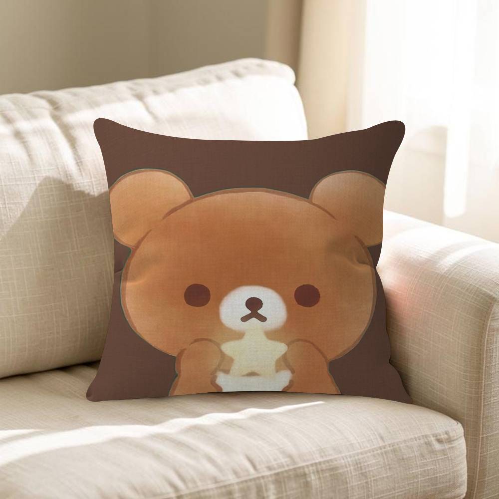 Cute Rilakkuma White Brown Bear Pillow Covers Cartoon Sofa Decorative Home Doublesided Printing Short Plush Cute Cushion Cover 30x30 cm
Cute Rilakkuma White Brown Bear Pillow Covers Cartoon Sofa Decorative Home Doublesided Printing Short Plush Cute Cushion Cover 30x30 cm