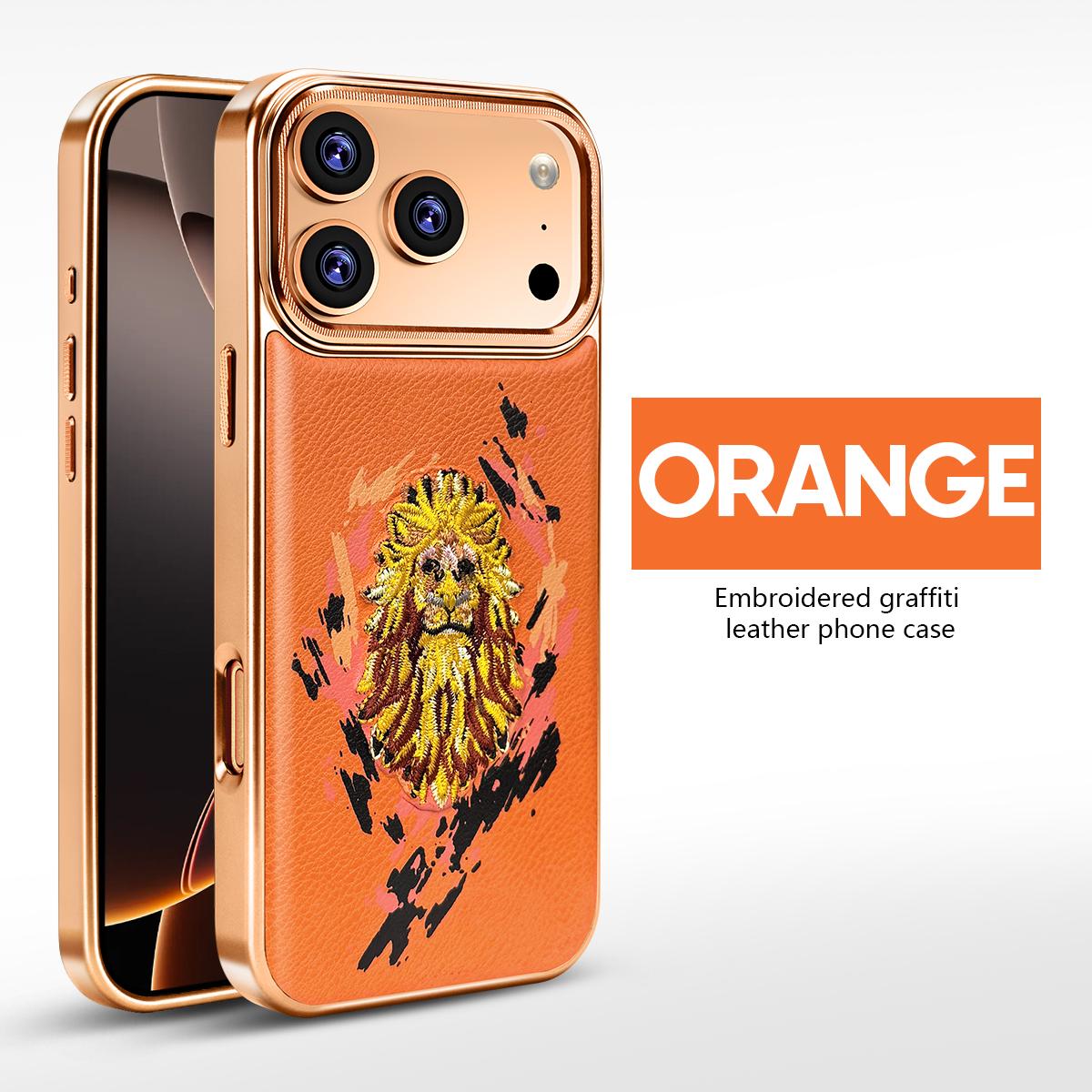 Animal Pattern Embroidery Leather Phone Case for iPhone 17 Pro Max Air 16 Plus 15 14 Magnetic Alloy Button Electroplated Shell iPhone 14 Plus помаранчевий
Animal Pattern Embroidery Leather Phone Case for iPhone 17 Pro Max Air 16 Plus 15 14 Magnetic Alloy Button Electroplated Shell iPhone 14 Plus помаранчевий