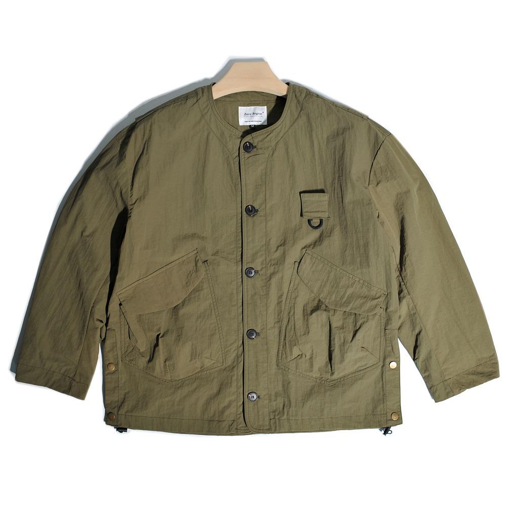 Japanese-Style Men s Outdoor Workwear Jacket: Functional, Loose Fit, Multi-Pocket, Casual, Collarless Coat M зелений
Japanese-Style Men s Outdoor Workwear Jacket: Functional, Loose Fit, Multi-Pocket, Casual, Collarless Coat M зелений