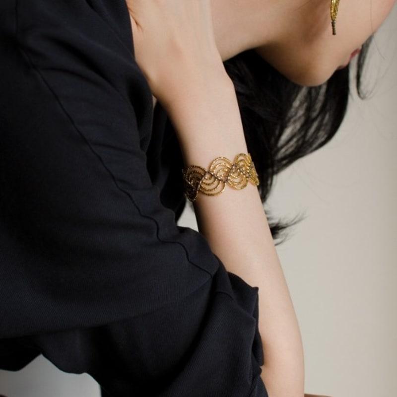 MORO JEWELLERY LUX bracelet, Brown & Gold S
MORO JEWELLERY LUX bracelet, Brown & Gold S