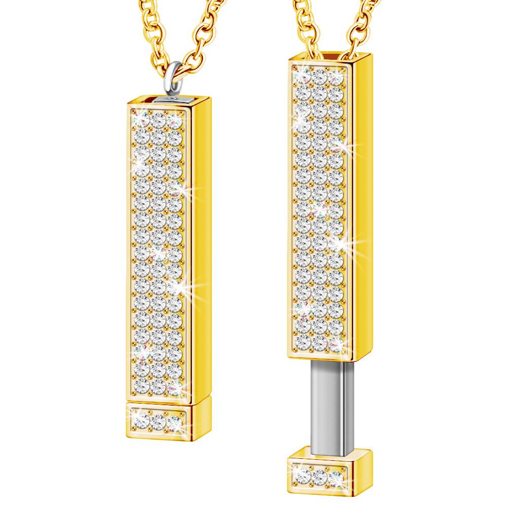 DIY Engraved Double Layer Rhinestone Retractable Pendant Necklace for Mother s Day
DIY Engraved Double Layer Rhinestone Retractable Pendant Necklace for Mother s Day