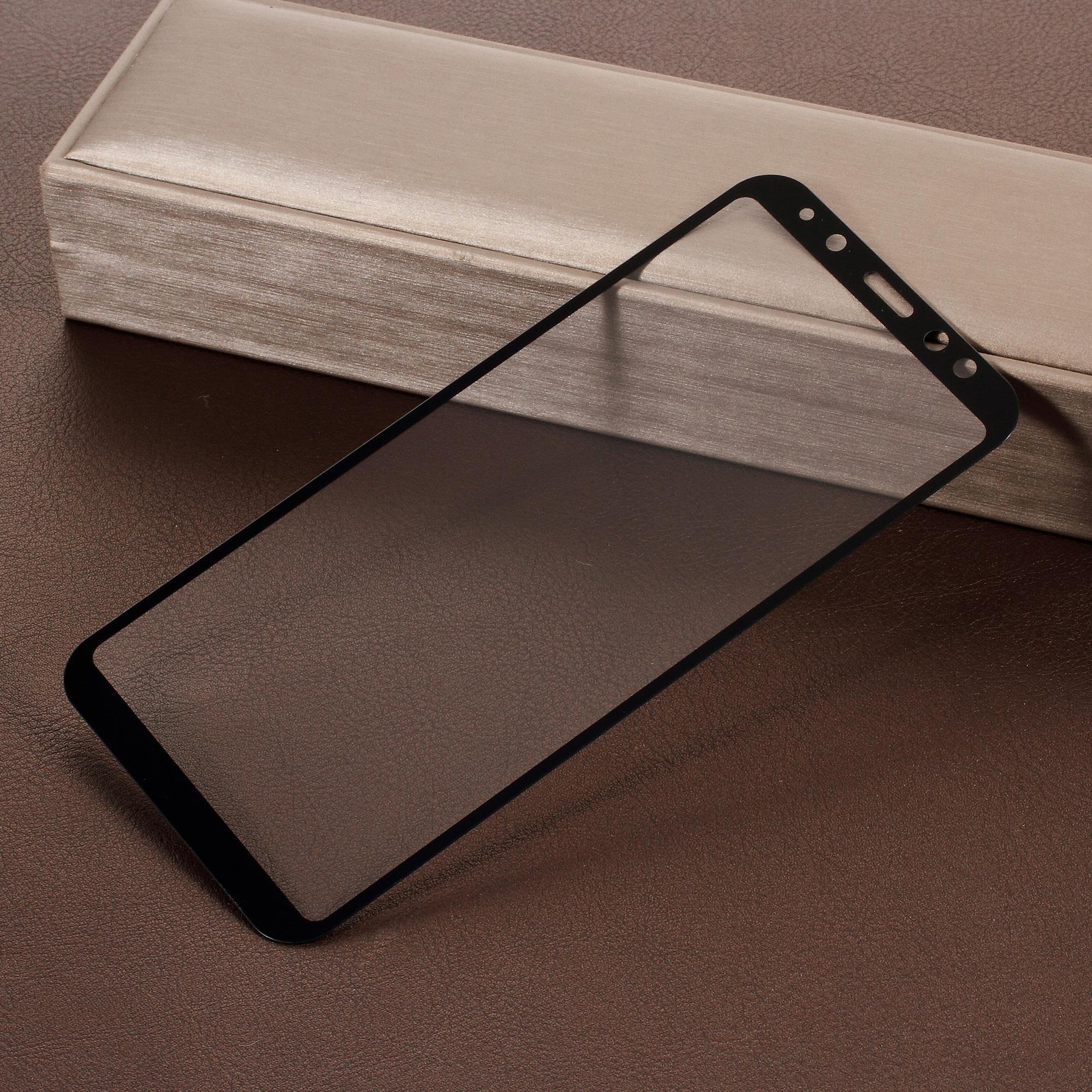 5D Curved Full Size Silk Print Tempered Glass Screen Protector for Samsung Galaxy A6 (2018) Black
5D Curved Full Size Silk Print Tempered Glass Screen Protector for Samsung Galaxy A6 (2018) Black