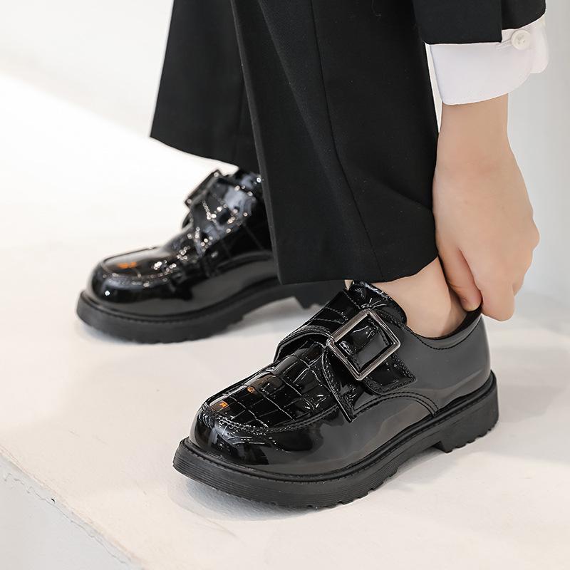 2025 Boys British-Style Leather Dress Shoes - Soft Sole for Spring/Autumn, Ideal for Performances & Events Custom Order - 2000 pairs чорний
2025 Boys British-Style Leather Dress Shoes - Soft Sole for Spring/Autumn, Ideal for Performances & Events Custom Order - 2000 pairs чорний