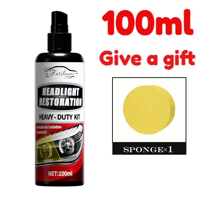 ready stock 100ml Car Headlight Restoration and Repair Liquid, Headlight Scratch and Yellowing Cleaner, Quick Brightening Coatin
ready stock 100ml Car Headlight Restoration and Repair Liquid, Headlight Scratch and Yellowing Cleaner, Quick Brightening Coatin
