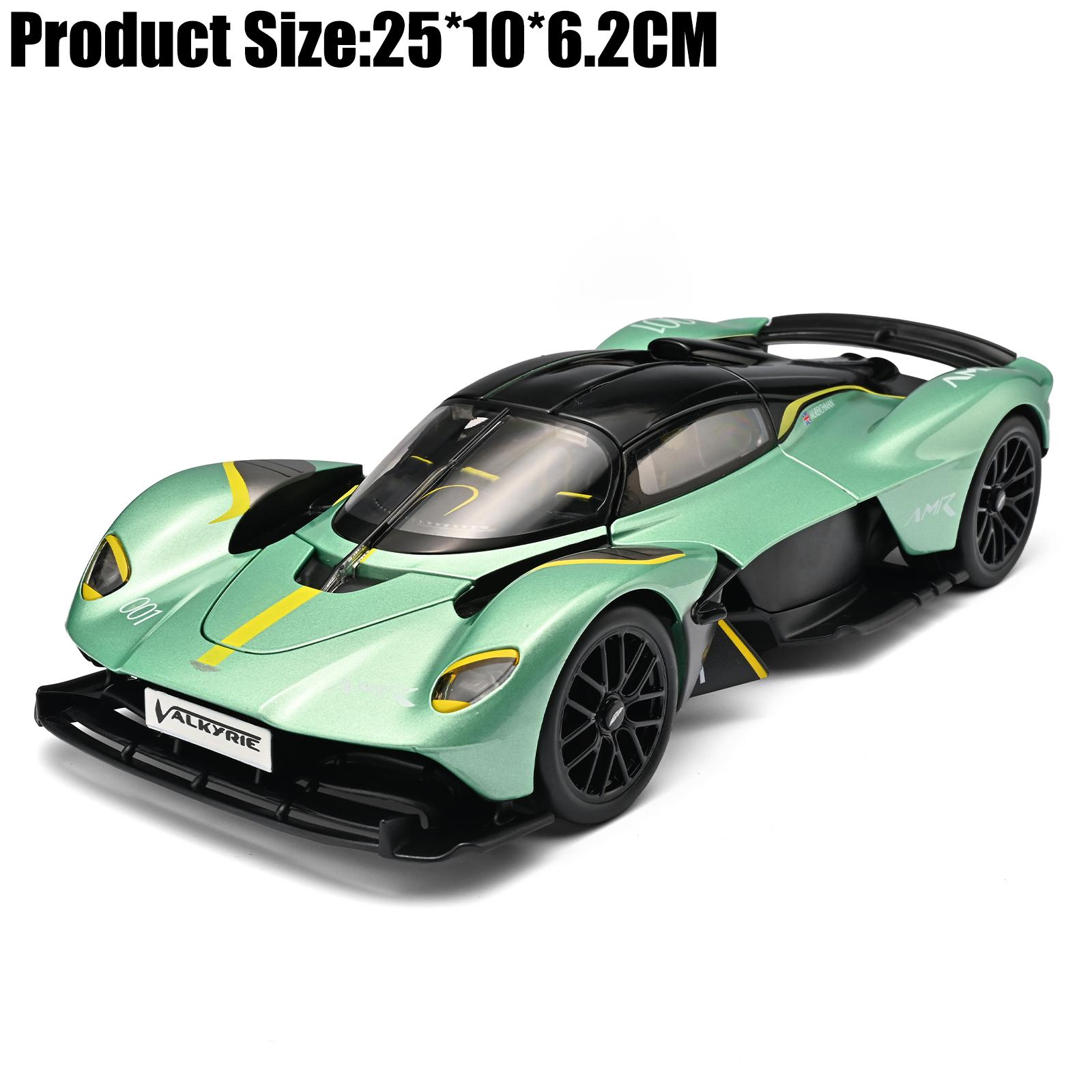 1:18 Aston Martin Valkyrie Hypercar Alloy Metal Diecast Model Car Home Trendy & Desktop Display Ornaments Birthday Gifts For Boy зелений
1:18 Aston Martin Valkyrie Hypercar Alloy Metal Diecast Model Car Home Trendy & Desktop Display Ornaments Birthday Gifts For Boy зелений