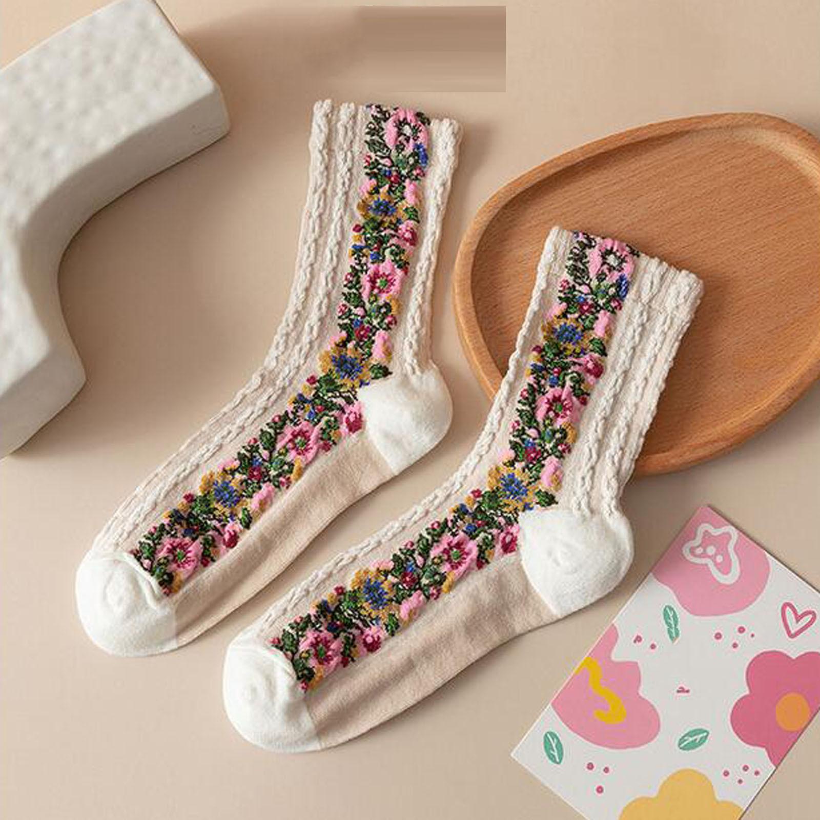 Модные зимние теплые женские дышащие толстые носки с принтом белый
Модные зимние теплые женские дышащие толстые носки с принтом белый