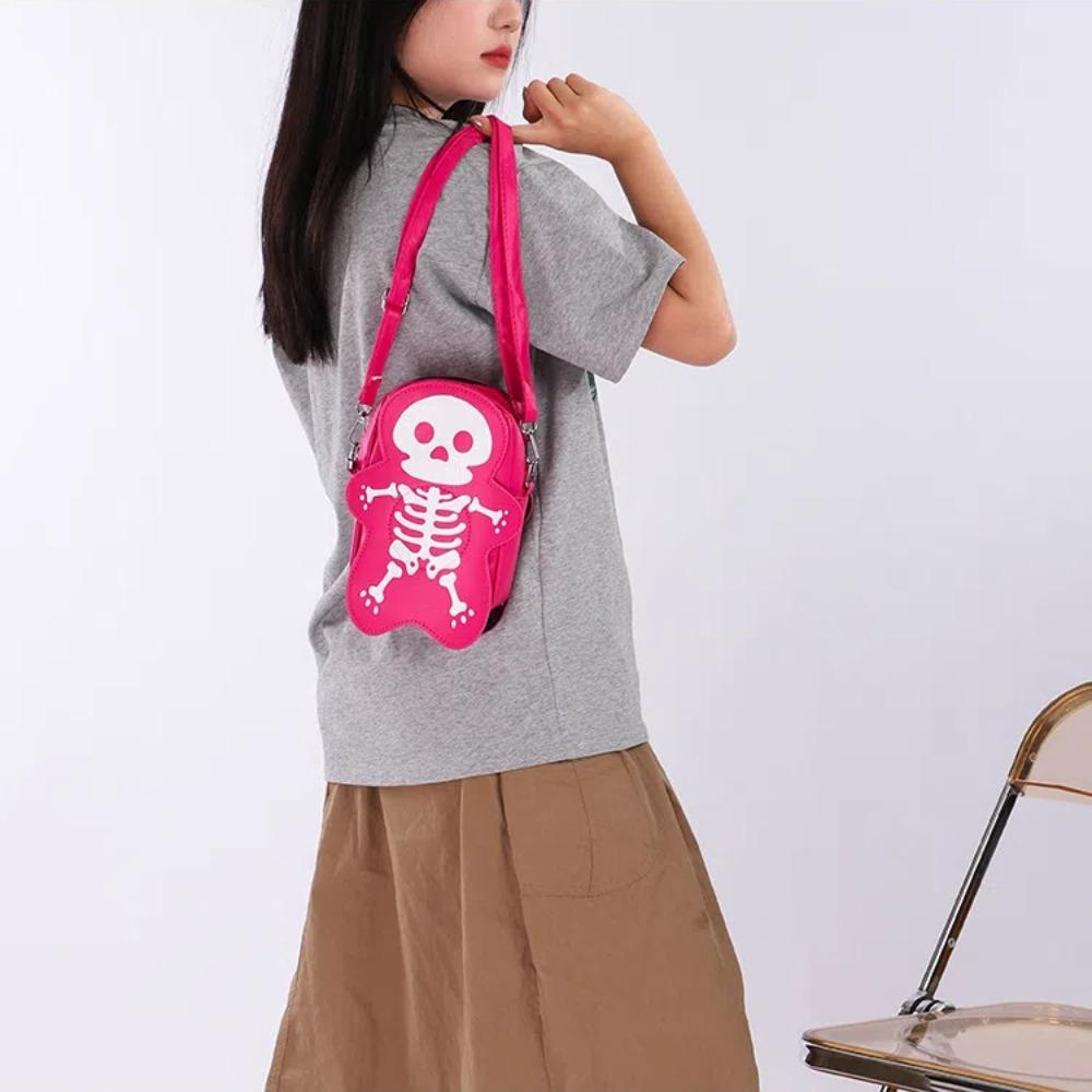 Large Capacity Skeleton Shoulder Bag 3D Cute Ghost Purse Casual Bag Halloween Crossbody Bag Party
Large Capacity Skeleton Shoulder Bag 3D Cute Ghost Purse Casual Bag Halloween Crossbody Bag Party