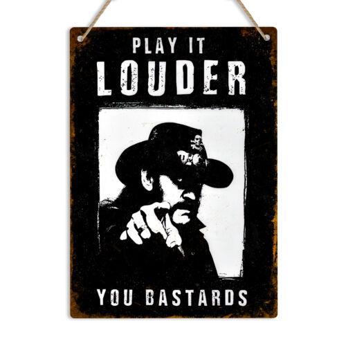 Retro Metal Sign PLAY IT LOUDER Vintage Wall Plaque Man Cave Bar Pub RockAluminum 30x40cm(11.8x15.7inch)
Retro Metal Sign PLAY IT LOUDER Vintage Wall Plaque Man Cave Bar Pub RockAluminum 30x40cm(11.8x15.7inch)