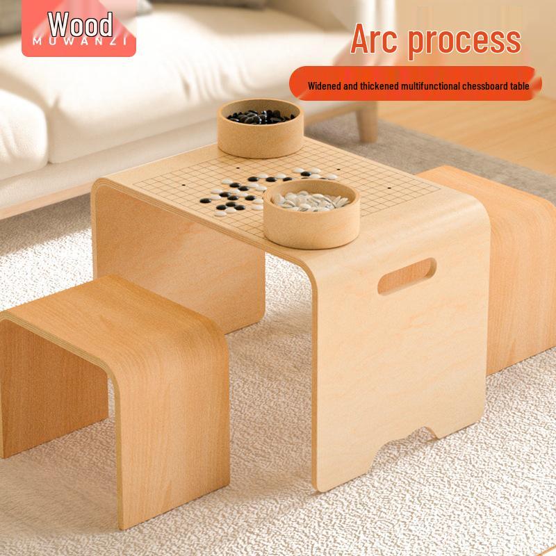 Children s Wooden Gomoku Set: Complete Chessboard Table for Family Entertainment & Educational Play
Children s Wooden Gomoku Set: Complete Chessboard Table for Family Entertainment & Educational Play