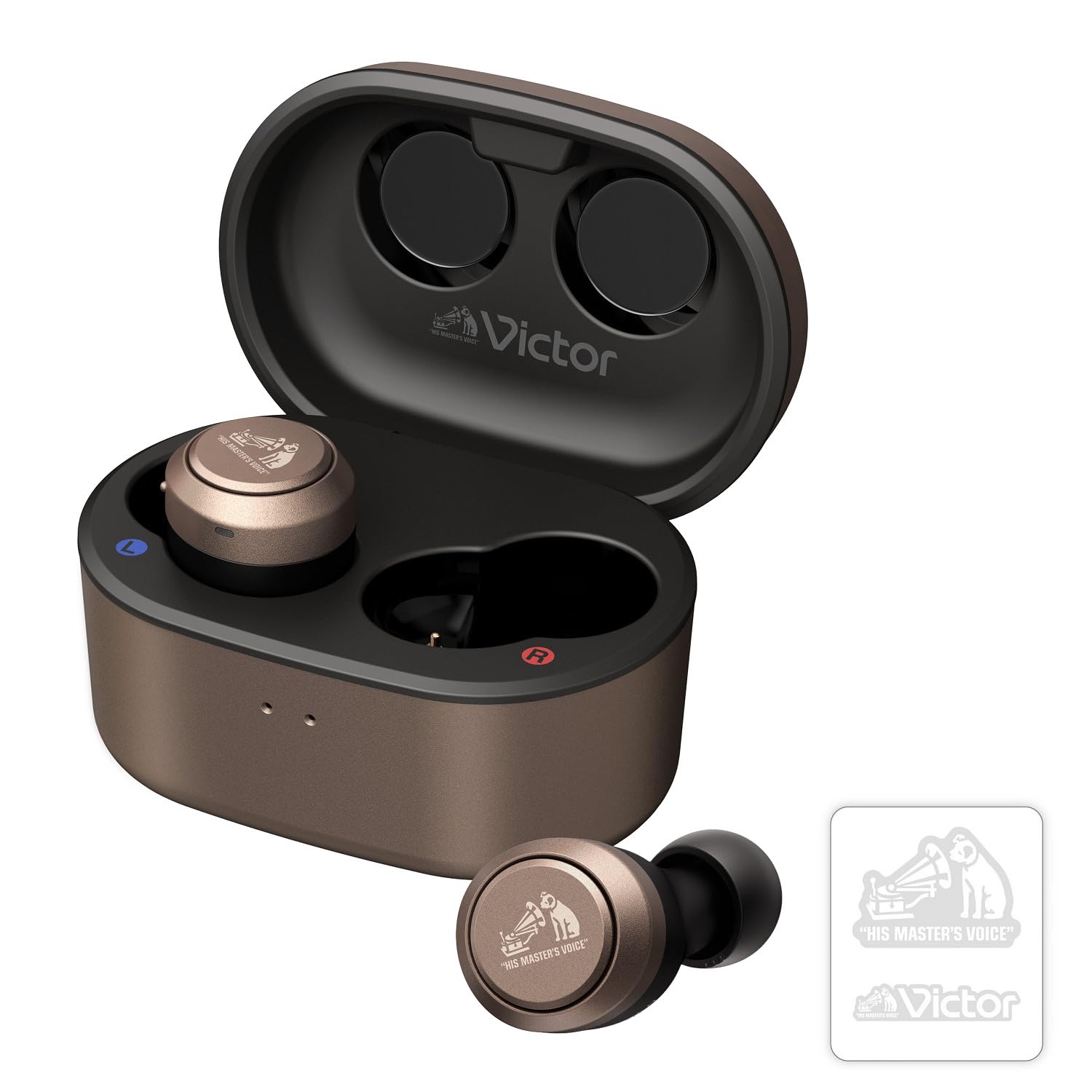 JVC Kenwood Victor Wireless Earphones Bluetooth Noise Canceling Bronze Зовнішнє захоплення звуку До 21 години відтворення Водонепроникний з мікрофоном бронзовий
JVC Kenwood Victor Wireless Earphones Bluetooth Noise Canceling Bronze Зовнішнє захоплення звуку До 21 години відтворення Водонепроникний з мікрофоном бронзовий