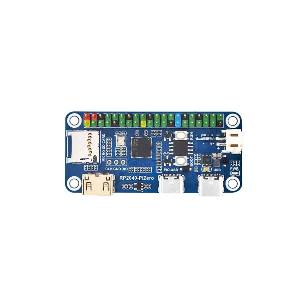 RP2350-PiZero Development Board with Dual-Core Design M33 + Hazard3 RISC-V 5 Multi-Function GPIO Pins and DVI Port China Mainland
RP2350-PiZero Development Board with Dual-Core Design M33 + Hazard3 RISC-V 5 Multi-Function GPIO Pins and DVI Port China Mainland