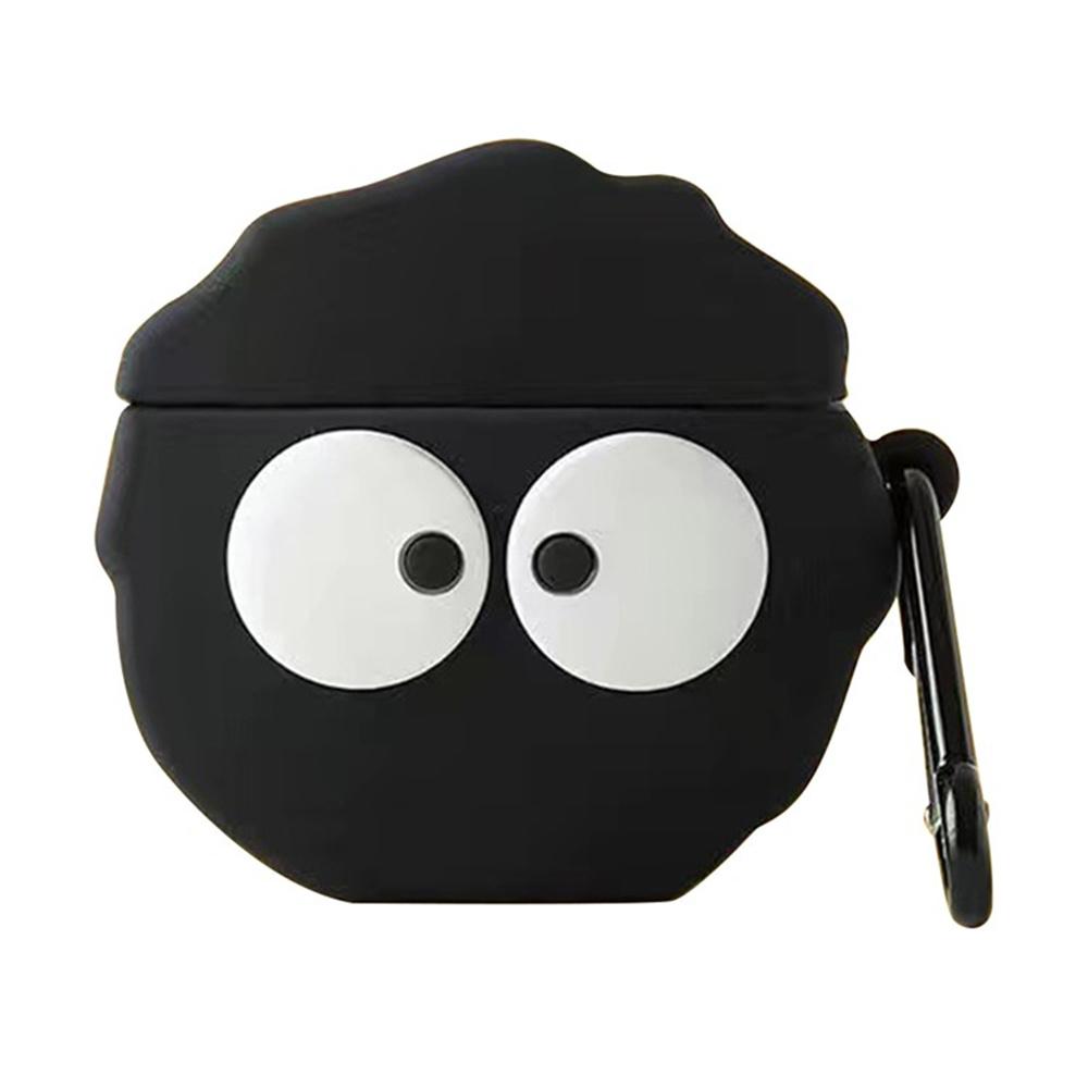 For Apple AirPods Pro Silicone Case Big Eyes Briquette Bluetooth-compatible Earphone Cover with Carabiner B
For Apple AirPods Pro Silicone Case Big Eyes Briquette Bluetooth-compatible Earphone Cover with Carabiner B