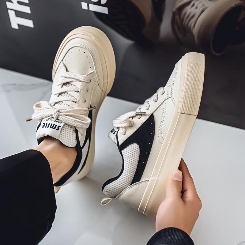 Модные низкие кожаные туфли для серфинга в гонконгском стиле, новые мужские нескользящие и износостойкие спортивные модные туфли, удобные белые туфли с мягкой подошвой 39 бежевый
Модные низкие кожаные туфли для серфинга в гонконгском стиле, новые мужские нескользящие и износостойкие спортивные модные туфли, удобные белые туфли с мягкой подошвой 39 бежевый