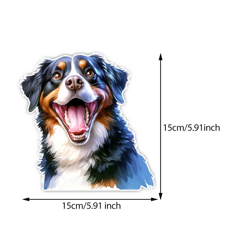 Crazy Dog Car Sticker Animal Waterproof Vinyl Decal on Bumper Rear Window Laptop Self-adhesive Decal For Car Accessories TM372 C-15cm Longest Side
Crazy Dog Car Sticker Animal Waterproof Vinyl Decal on Bumper Rear Window Laptop Self-adhesive Decal For Car Accessories TM372 C-15cm Longest Side