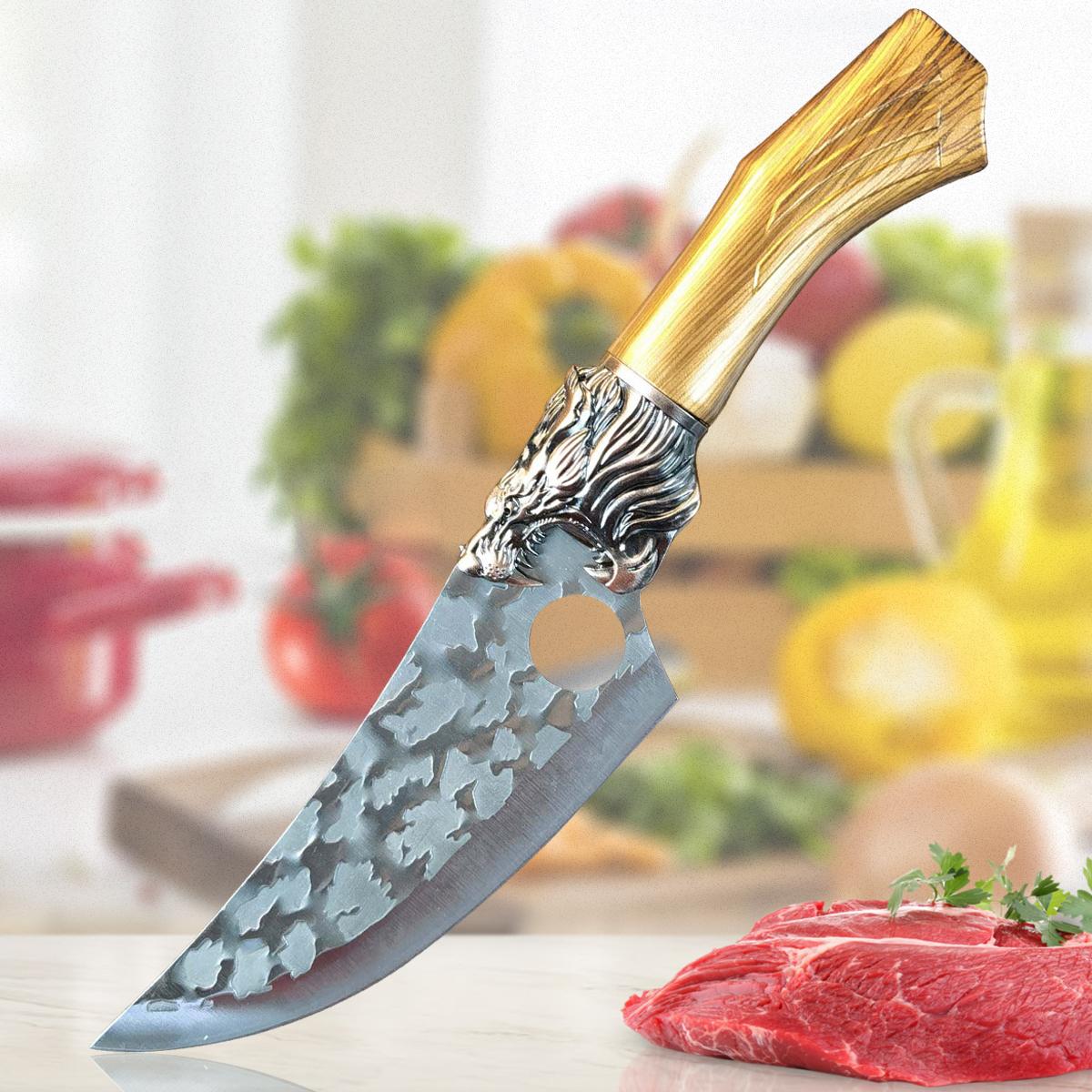 6-дюймовый кованый нож для обвалки, кухонный нож из нержавеющей стали, нож для мяса, кухонные инструменты для приготовления пищи without cover
6-дюймовый кованый нож для обвалки, кухонный нож из нержавеющей стали, нож для мяса, кухонные инструменты для приготовления пищи without cover