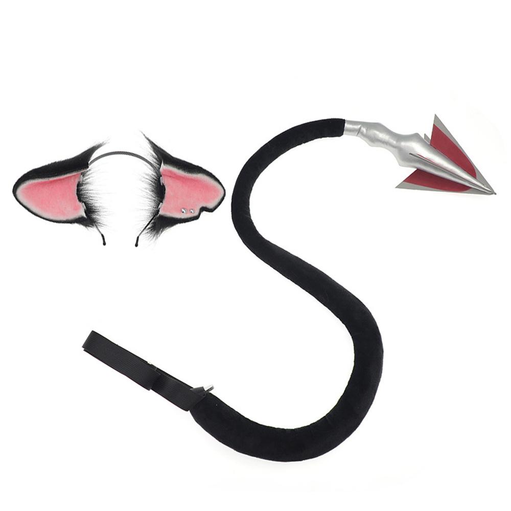 2Pcs/Set Halloween Animal Ear Tail Fluffy Costume Accessories Plush Mouse Rat Cat Ear Headband Furry Tail With Adjustable Belt ear and tail
2Pcs/Set Halloween Animal Ear Tail Fluffy Costume Accessories Plush Mouse Rat Cat Ear Headband Furry Tail With Adjustable Belt ear and tail