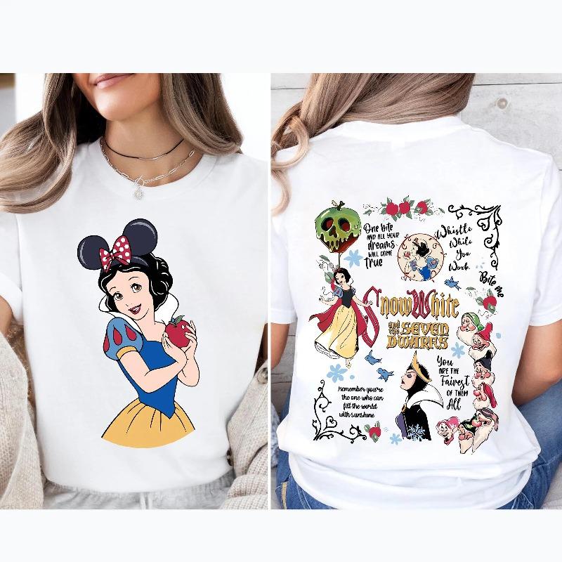 Reversible Snow White shirt vintage Snow White and the Seven Dwarfs Tshirt Unisex base layer for all seasons 4XL
Reversible Snow White shirt vintage Snow White and the Seven Dwarfs Tshirt Unisex base layer for all seasons 4XL