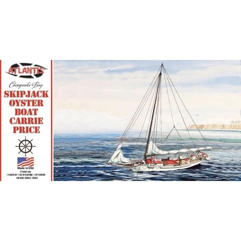 atlantis model 1/60 chesapeake bay skip jack oyster boat (oyster fishing boat) plastic model ATLAMCP1160 Molding color
atlantis model 1/60 chesapeake bay skip jack oyster boat (oyster fishing boat) plastic model ATLAMCP1160 Molding color