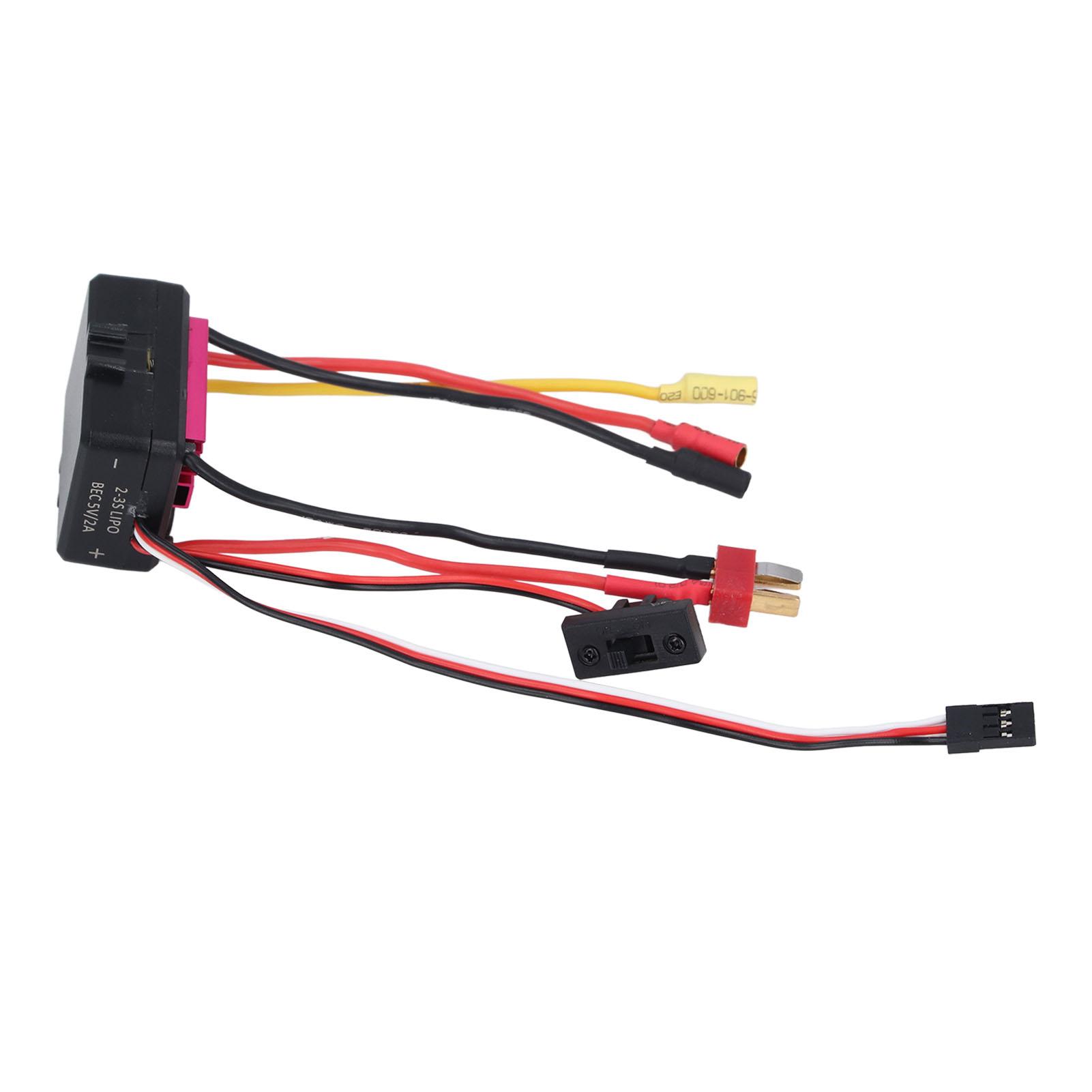 35A Brushless ESC Waterproof Dustproof Heat Dissipation Electronic Speed Controller for RC Car RC Boat
35A Brushless ESC Waterproof Dustproof Heat Dissipation Electronic Speed Controller for RC Car RC Boat