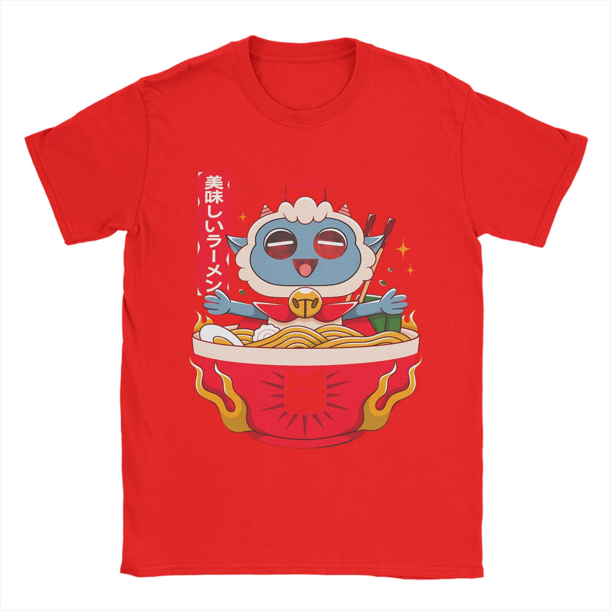 Ramen Cult of the Lamb TShirt Summer Novelty TShirts Men 100 Cotton ONeck Oversize Clothing Short Sleeves Vintage Tshirt S
Ramen Cult of the Lamb TShirt Summer Novelty TShirts Men 100 Cotton ONeck Oversize Clothing Short Sleeves Vintage Tshirt S