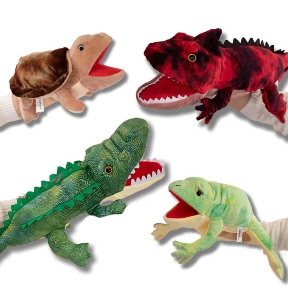 Lizard Snake Plush Hand Puppet Frog Crocodile Storytelling Puppet Animal Hand Puppet Parent-child salamander
Lizard Snake Plush Hand Puppet Frog Crocodile Storytelling Puppet Animal Hand Puppet Parent-child salamander