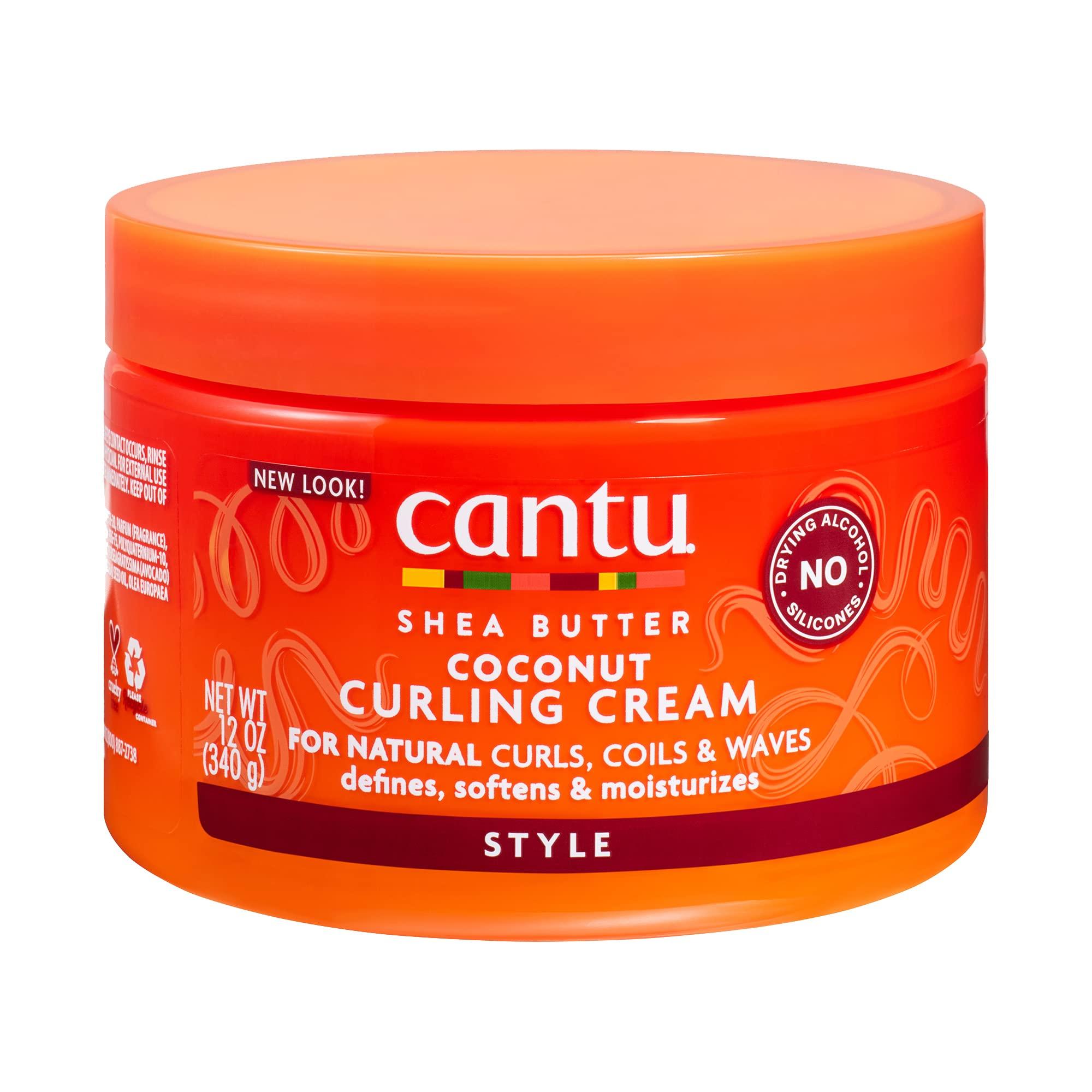 Cantu Shea Butter for Natural Hair Coconut Curling Cream 340g 
Cantu Shea Butter for Natural Hair Coconut Curling Cream 340g
