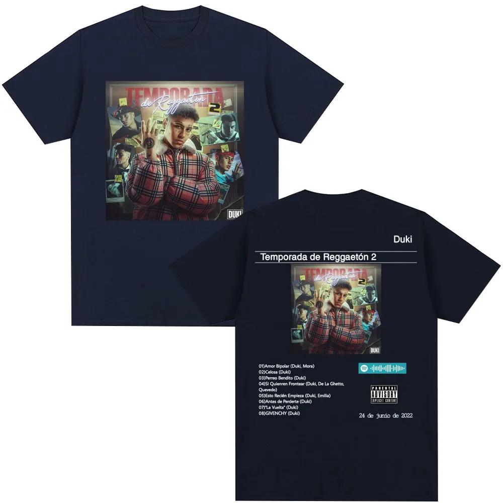 Rapper Duki Temporada De Reggaeton Album TShirt Men Women Hip Hop Retro Music Tshirts Loose Cotton Casual Gothic T Shirt Gifts 4XL
Rapper Duki Temporada De Reggaeton Album TShirt Men Women Hip Hop Retro Music Tshirts Loose Cotton Casual Gothic T Shirt Gifts 4XL