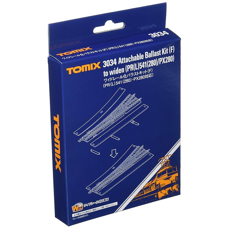 TOMIX N gauge Wide rail ballast kit F PR L 541 280 Compatible with PX280 3034 model train supplies
TOMIX N gauge Wide rail ballast kit F PR L 541 280 Compatible with PX280 3034 model train supplies