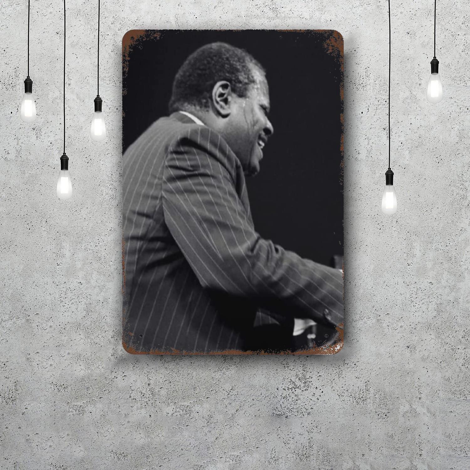 Oscar Peterson Vintage Metal Tin Signs Posters Decor Retro Metal Plaque Wall Art Decor for Garage Bar 20x30cm(7.8x11.8inch)
Oscar Peterson Vintage Metal Tin Signs Posters Decor Retro Metal Plaque Wall Art Decor for Garage Bar 20x30cm(7.8x11.8inch)