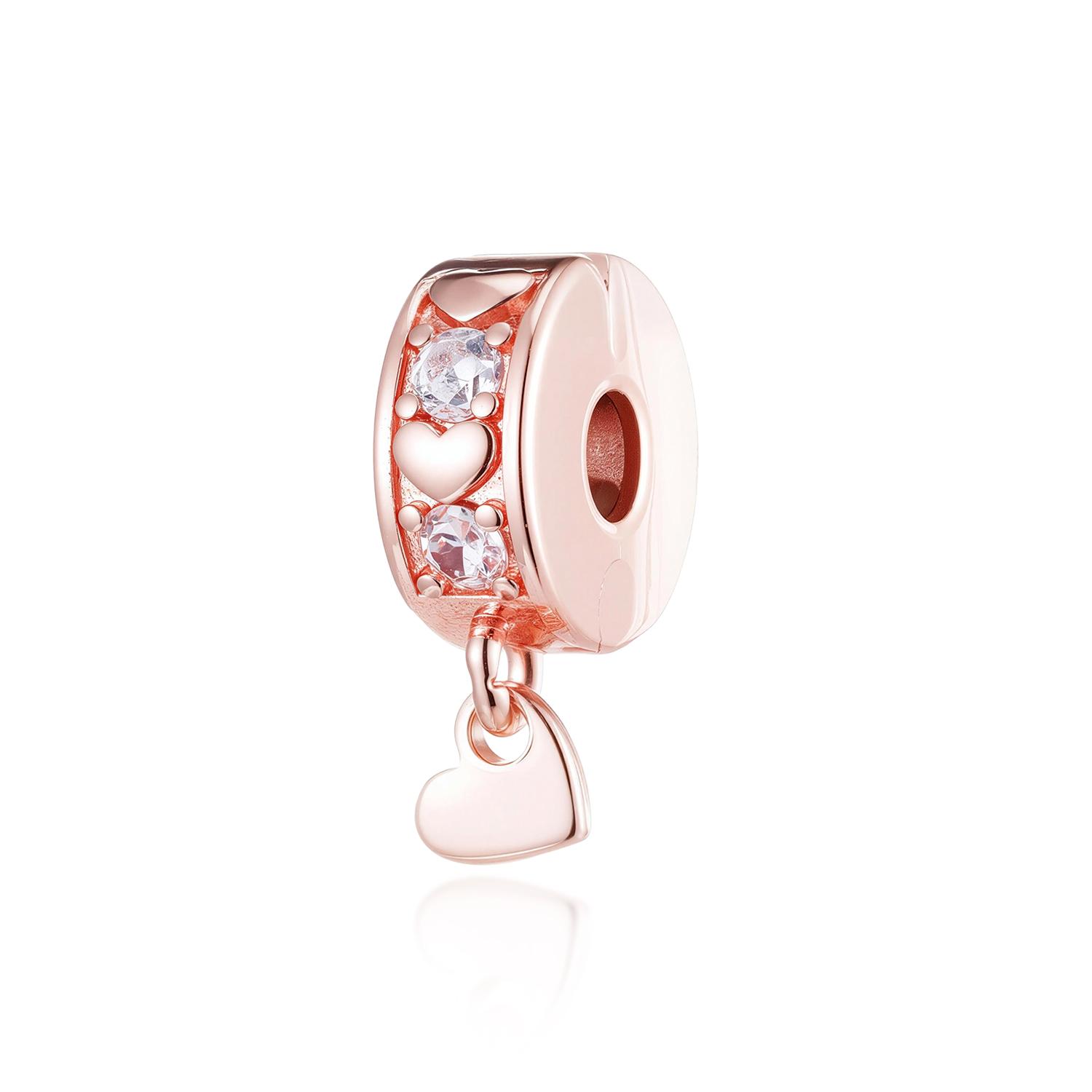 New Rose Gold Color Charm For Women Shiny Cubic Zirconia Beads Heart Star Sun Diy Fit Silver 925 Bracelets Jewelry Gift
New Rose Gold Color Charm For Women Shiny Cubic Zirconia Beads Heart Star Sun Diy Fit Silver 925 Bracelets Jewelry Gift