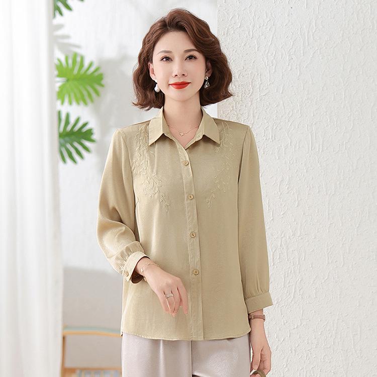 Mid-Aged Mom Summer Nine-Sleeve Loose Casual Fashion Top 4XL
Mid-Aged Mom Summer Nine-Sleeve Loose Casual Fashion Top 4XL