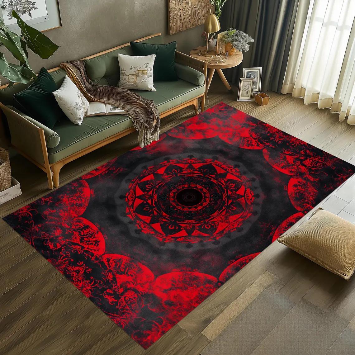Floral Mandala Area Rug Teal Bohemian Carpet Washable Entryway Doormat for Bedroom Living Room Kitchen Mat 40X60cm
Floral Mandala Area Rug Teal Bohemian Carpet Washable Entryway Doormat for Bedroom Living Room Kitchen Mat 40X60cm