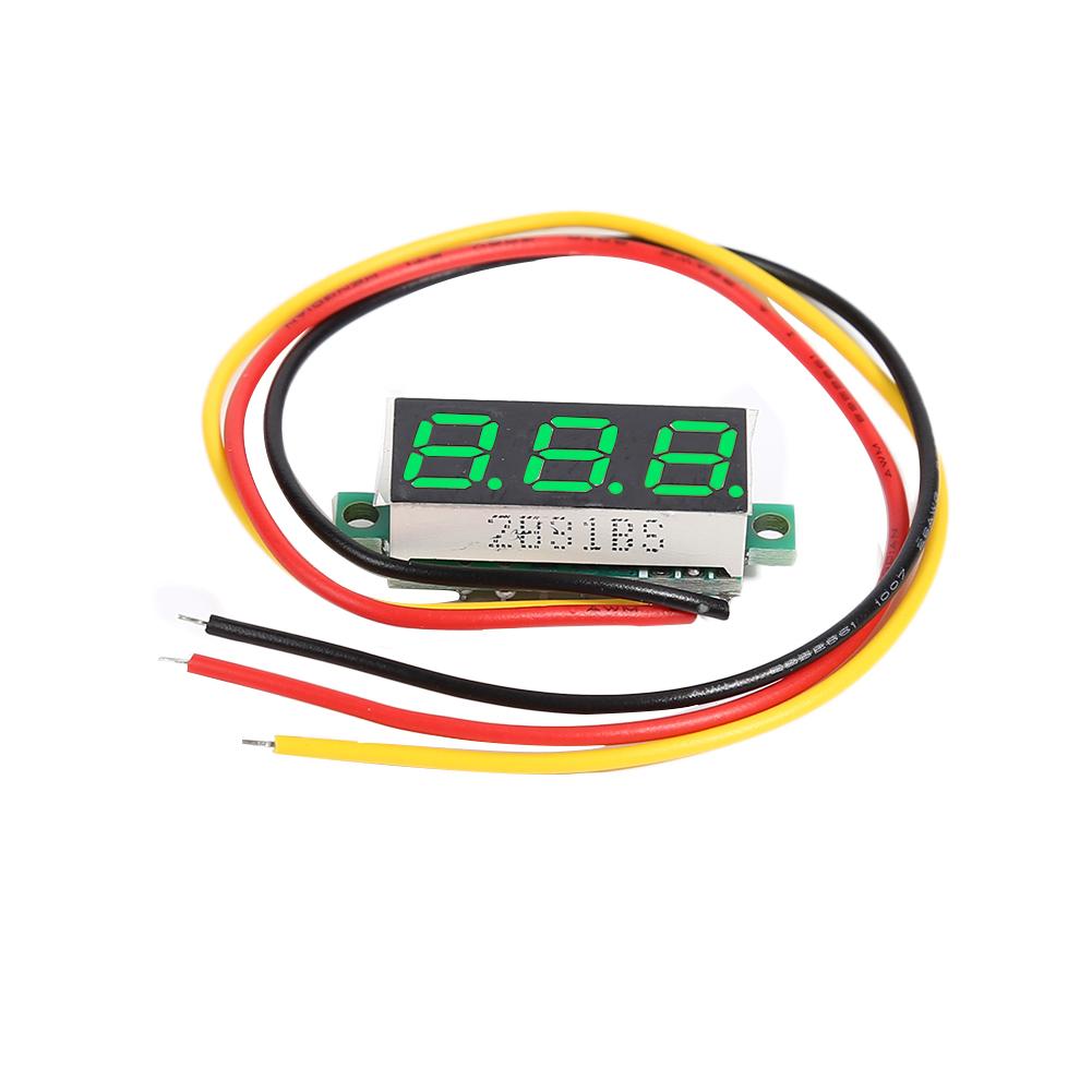 0.28 Inch Dc 0-100v 3 Wire Mini Led Screen Gauge Voltage Meter Voltmeter Tools With Reverse Connection Protection Function зелений
0.28 Inch Dc 0-100v 3 Wire Mini Led Screen Gauge Voltage Meter Voltmeter Tools With Reverse Connection Protection Function зелений